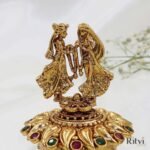 Nandini Gold Plated Sindoor Dabi - Image 2