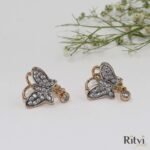 Butterfly Zircon Earrings
