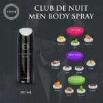 Armaf Club De Nuit Perfume Body Spray For Men (200ml) - Image 4