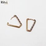 Ava Hoops Fashion Multicolor Earrings