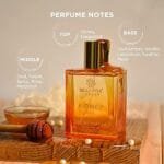Bella Vita Luxury Honey Oud EDP Perfume For Men & Women (100ml) - Image 3