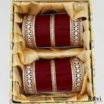 Chavvi Gold AD Punjabi Bridal Chura 523