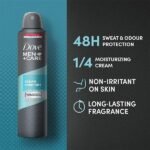 Dove Men Clean Comfort 48 Hour Powerful Protection Anti Perspirant Deodorant 250ml - Image 4