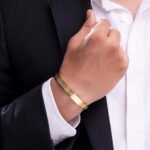 Jax Gold Kada for Men - Image 2