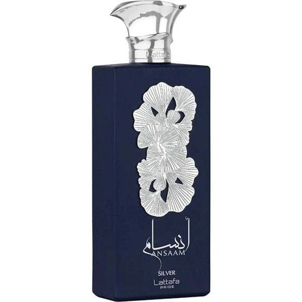 Lattafa-Pride-Ansaam-Silver-Eau-De-Parfum-For-Men-100ml-2.jpg Lattafa Pride Ansaam Silver Eau De Parfum For Men (100ml) - Image 1