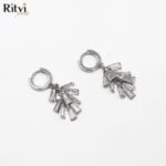 Luna AD Silver Earring