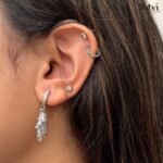 Luna AD Silver Earring - Image 2