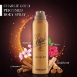 Revlon Charlie Gold Perfumed Body Spray (150ml) - Image 3