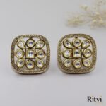 Ritvi Geeta Kundan Studs