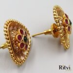 Ritvi Jisu Antique Earrings (Ruby) - Image 2