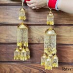 Ritvi Pearl Beaded Gold Plated Bridal Kalira - Image 2