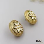 Ritvi Rajni Kundan Studs - Image 2