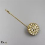 Ritvi Ridhi Kundan Gold Borla/Bor