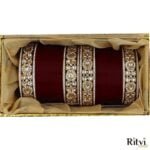 Saanvi Miniature Kundan Bridal Chura For Bride 16861