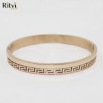 Saden Continuous Line Rose Gold Men Bracelet - Image 3