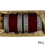 Tamanna Silver Miniature Bridal Chura 9290
