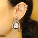 Hiya Uncut Kundan AD Earrings