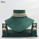 clara kundan choker set 3
