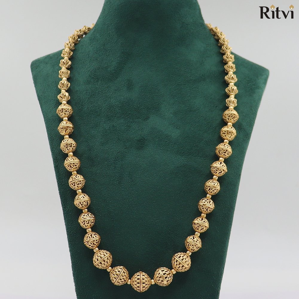 Ritvi Kajra Antique Gold Chain
