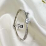 Hala Silver Zircon Bracelet