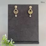 Prakshi Kundan Meena Necklace Set - Image 4