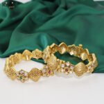 risha gold kundan 3