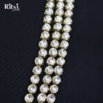 Ritvi Kundan 3 Line Sherwani Mala - Image 2