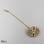 Ritvi Madhur Kundan Gold Borla/Bor