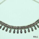 Sabrina Oxidised Necklace - Image 2