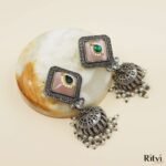 Sharron Oxidised Earrings