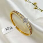 Shaya Zircon Gold Kada