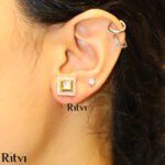 Ritvi Alice Kundan Studs - Image 3