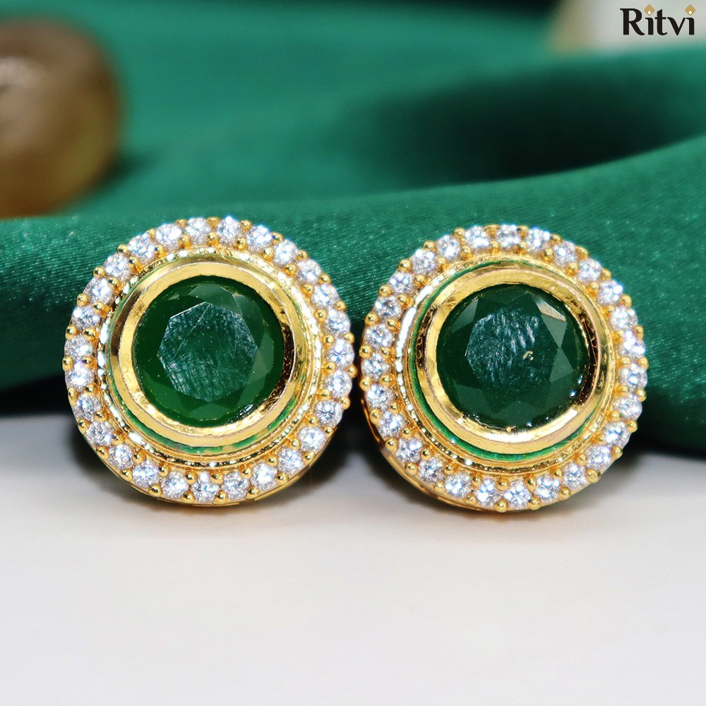 Ritvi Louise Kundan Studs