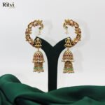 vibha gold temple jhumka 1