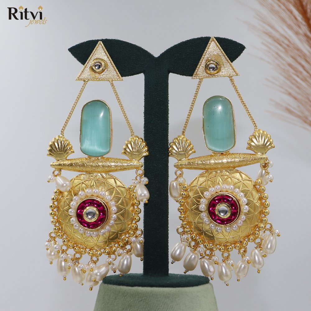 Kamya boho gold earrings
