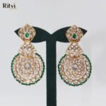 Pankhuri Kundan earrings