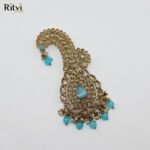 Kushal sky blue kalgi