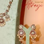 Atreyi Ruby Kundan Set
