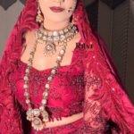 Atreyi Ruby Kundan Set