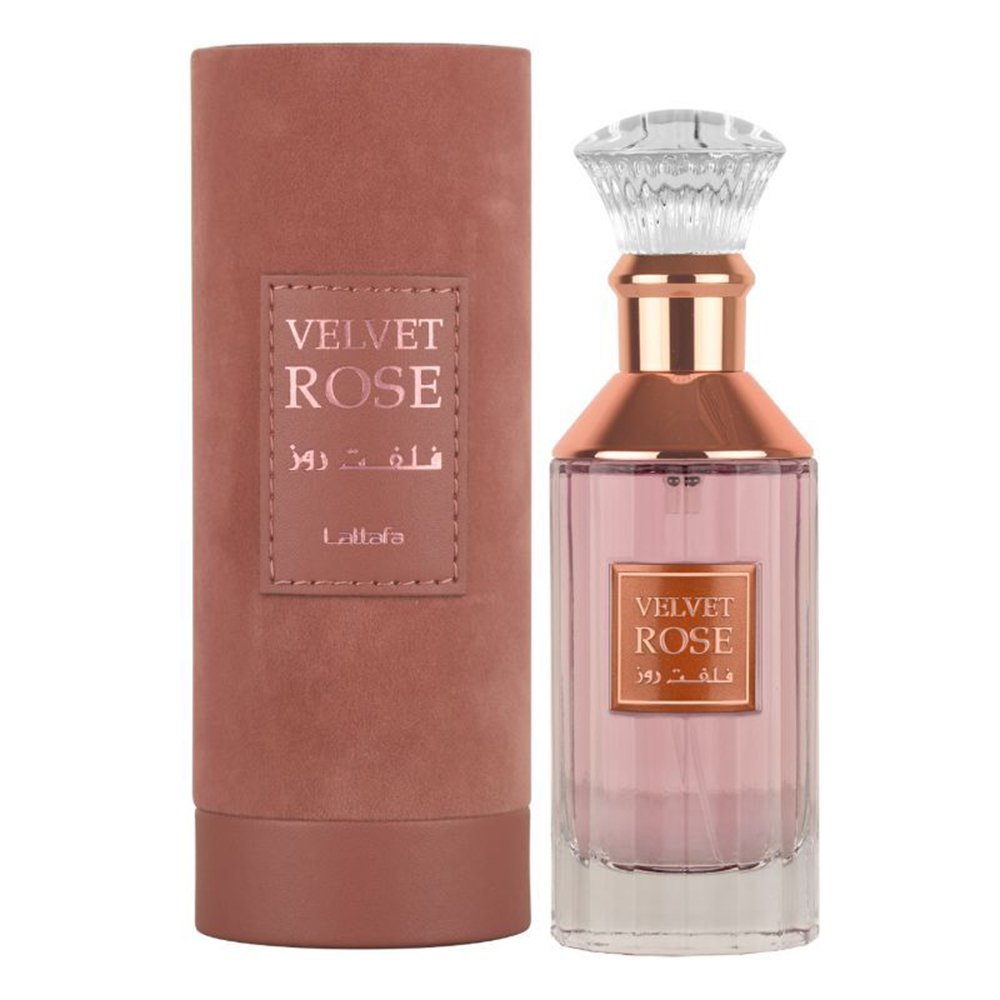 Lattafa Velvet Rose Long Lasting Unisex Eau De Parfum 100ml 01