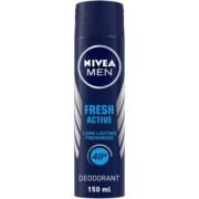 Nivea Men Fresh Active Long Lasting Deodorant-150ml
