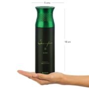 Ajmal Sacrifice II Perfume Deodorant For Men (200ml) - Image 4