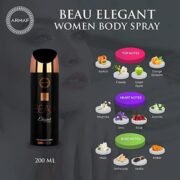Armaf Beau Elegant Deodorant Body Spray For Women (200ml) - Image 4