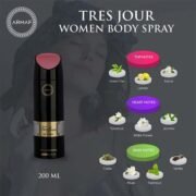 Armaf Tres Jour Perfume Body Spray For Women 200ml - Image 4