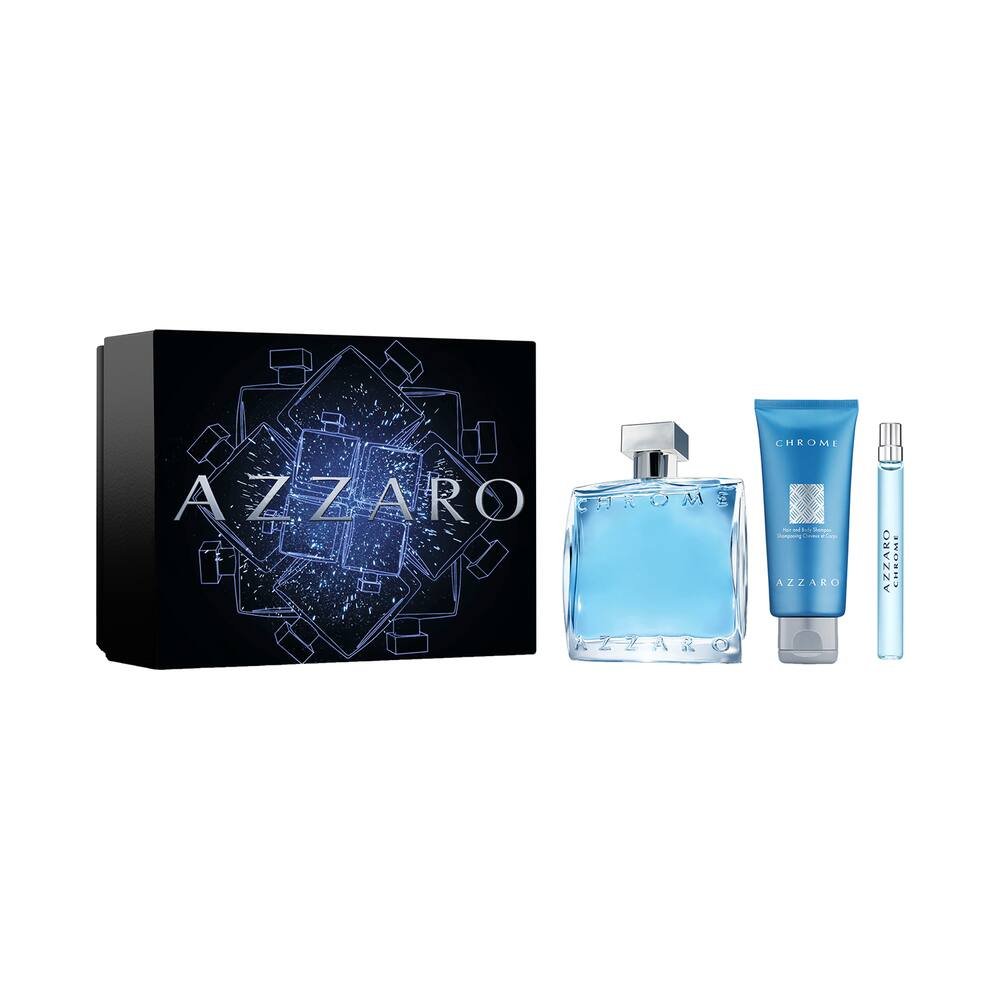 Azzaro Chrome Gift Set