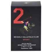 Beverly Hills Polo Club Sport 2 Eau de Toilette for Men 50ml - Image 3
