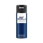 David Beckham Classic Blue Deodorant Spray For Men-150ml - Image 2
