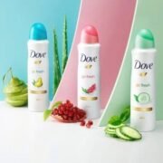 Dove Go Fresh Moisturisiing Cream Pear & Aloe Vera Deo Scent (250ml) - Image 4
