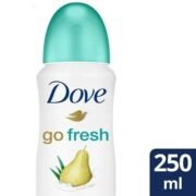 Dove Go Fresh Moisturisiing Cream Pear & Aloe Vera Deo Scent (250ml) - Image 2