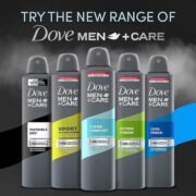 Dove Men Clean Comfort 48 Hour Powerful Protection Anti Perspirant Deodorant 250ml - Image 7
